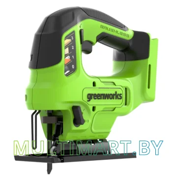 Электролобзик Greenworks GD24JS90 3601707 (без АКБ)